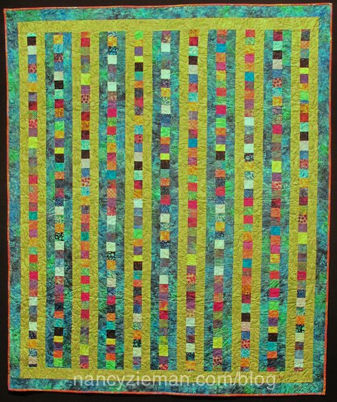 Quilt to Give by Nancy Zieman. How to make a speedy, yet attractive quilt to give to those in need. 