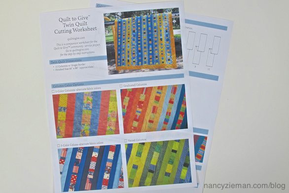 Quilt to GIve, how to make an easy twin-sized quilt