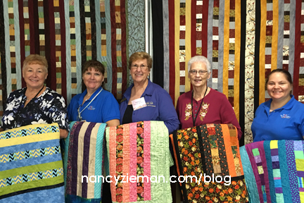 Quilt To Give Nancy Zieman Volunteers